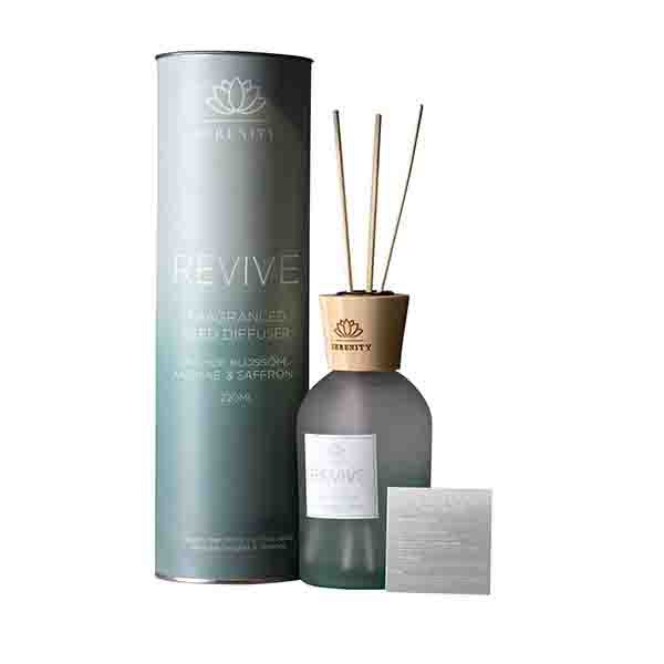 Serenity Revive Diffuser  Orange, Jasmine &amp;amp; Saffron 220ml