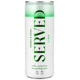 Served Lime Hard Seltzer   250ml