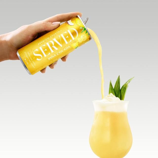Served Pina Colada 8%   250ml