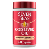 Seven Seas Cod Liver Oil Max Strength Omega-3 &amp;amp; Vitamin D 60 Capsules