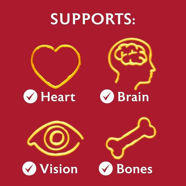 Seven Seas Cod Liver Oil One A Day Omega-3 Fish Oil &amp;amp; Vitamin D Caps   120 per pack