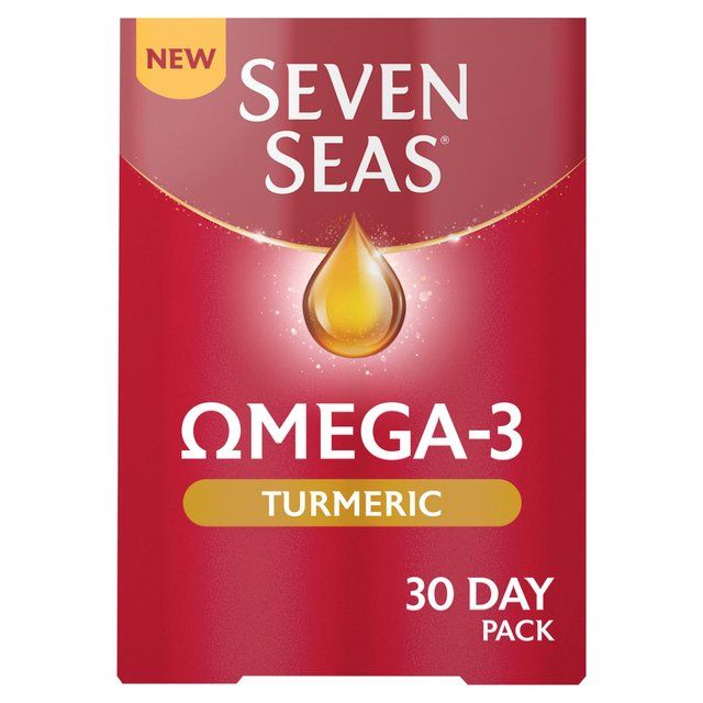 Seven Seas Omega-3 Fish Oil &amp;amp; Turmeric with Vitamin D 30 Day Duo Pack   60 per pack