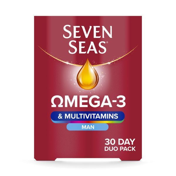 Seven Seas Omega 3 &amp;amp; Multivitamins Man Duo Pack