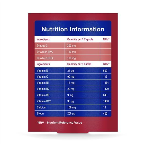 Seven Seas Omega 3 &amp;amp; Multivitamins Woman 50+ Duo