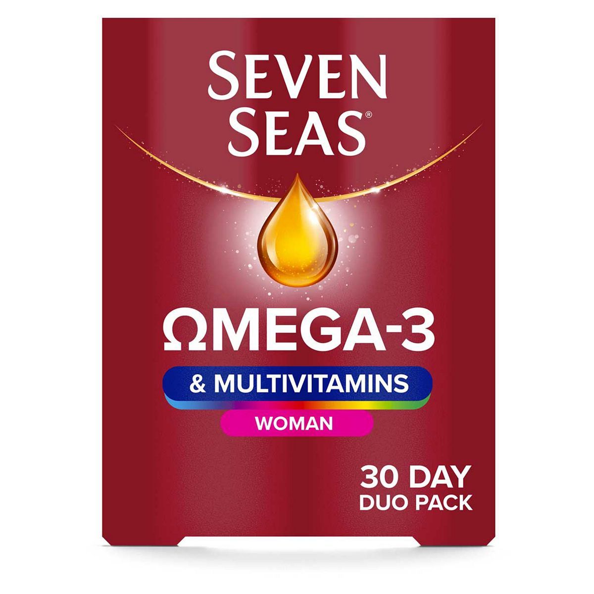 Seven Seas Omega-3 &amp;amp; Multivitamins Woman Duopack 30s