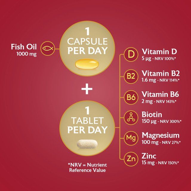 Seven Seas Perfect7 Woman Plus Multivitamins &amp;amp; Omega-3 30 Day Duo Pack   30 per pack