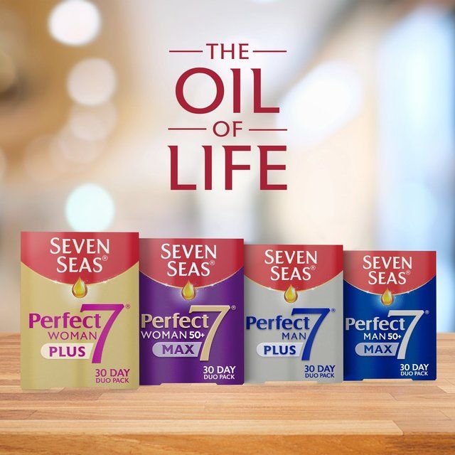 Seven Seas Perfect7 Woman Plus Multivitamins &amp;amp; Omega-3 30 Day Duo Pack   30 per pack