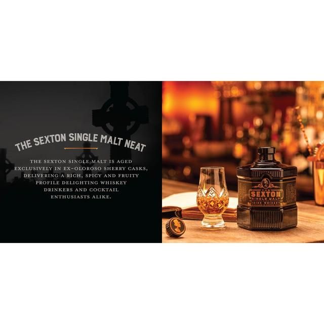 Sexton Single Malt Irish Whiskey   70cl