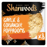 Sharwood's 8 Garlic &amp;amp; Coriander Poppadoms