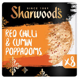 Sharwood's Red Chilli &amp;amp; Cumin Poppadoms