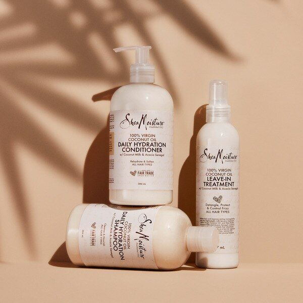 Shea Moisture 100% Virgin Coconut Oil Shampoo 384ml