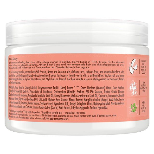 Shea Moisture Coconut &amp;amp; Hibiscus Curl Enhancing Smoothie   326ml