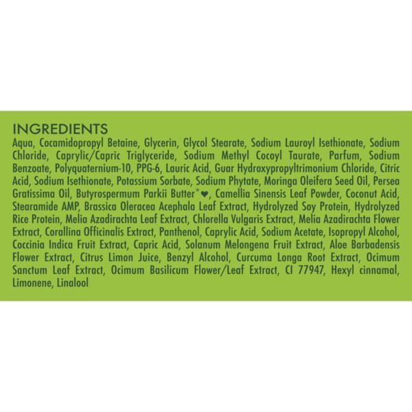 Shea Moisture Moringa &amp;amp; Avocado Power Greens Shampoo 384ml