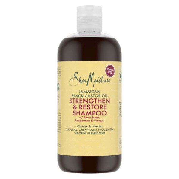 SheaMoisture  castor oil strengthen &amp;amp; restore shampoo 473ml