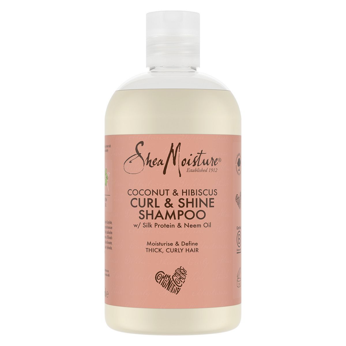 Sheamoisture Coconut &amp;amp; Hibiscus Curl &amp;amp; Shine Shampoo for Curly Hair 384 ML