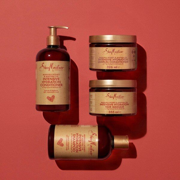 SheaMoisture Intensive Hydration Hair Mask Honey&amp;amp; Mafura Oil.
