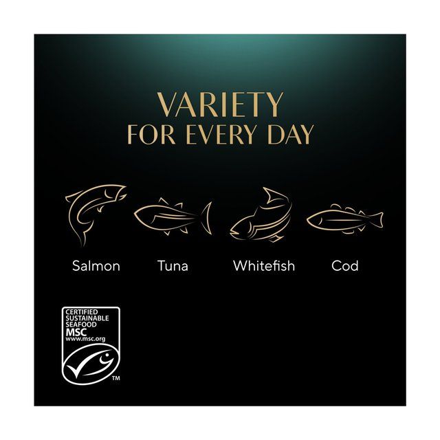 Sheba Fine Flakes Cat Food Pouches MSC Fish in Jelly Giant Pack    80 x 85g