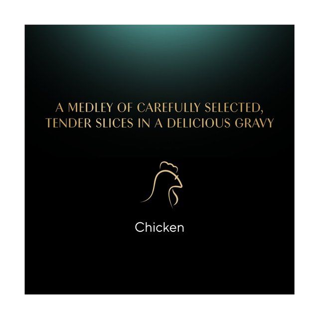 Sheba Select Slices Cat Food Tray with Chicken in Gravy    85g