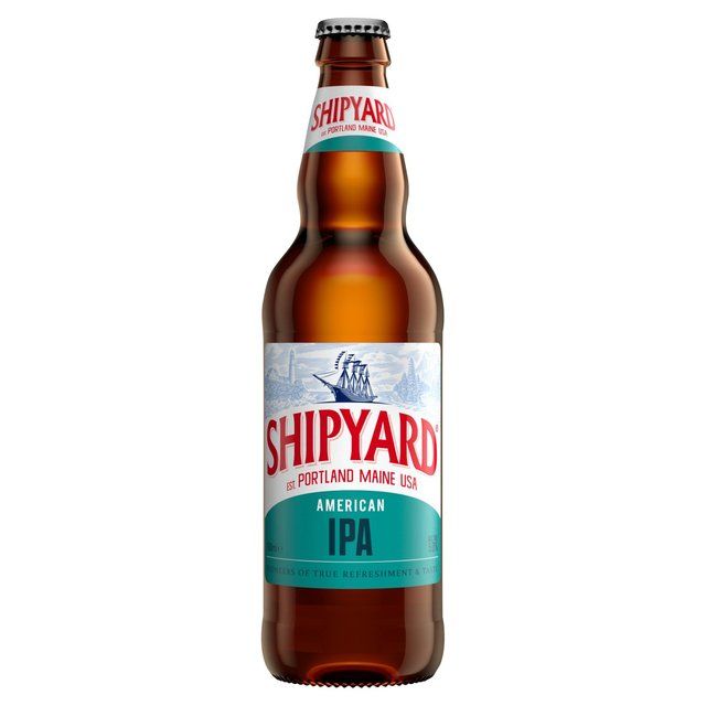Shipyard American IPA Ale Beer Bottle   500ml Default Title