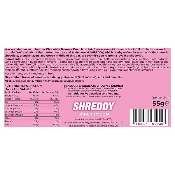 Shreddy Protein Bar - Chocolate