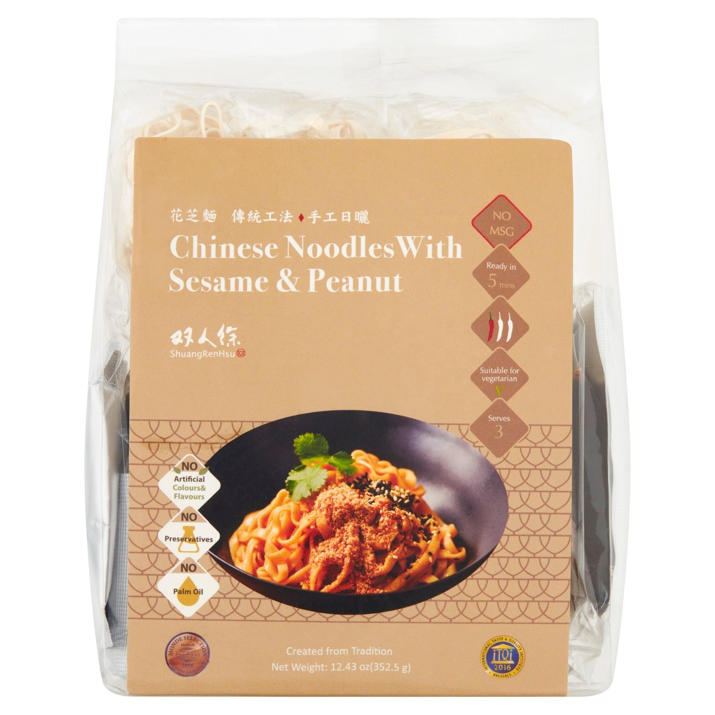 ShuangRenHsu Chinese Noodles with Sesame &amp;amp; Peanut 352.5g