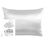 Silver Cloud Satin Pillowcase Infused With Silver Ions