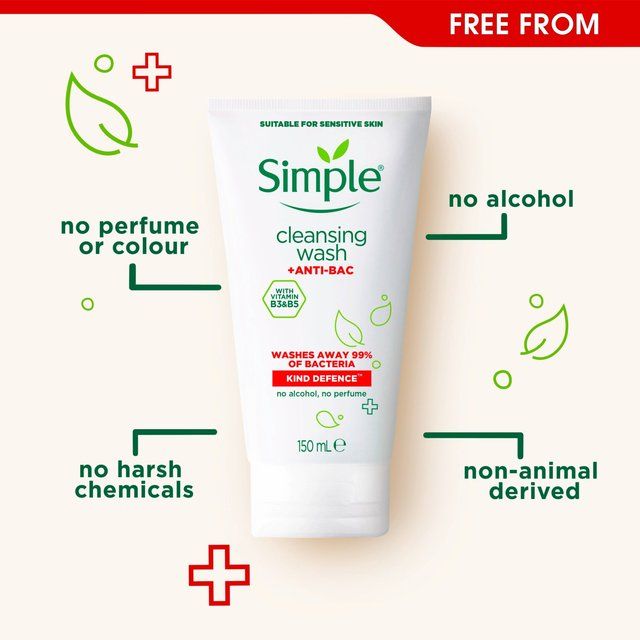 Simple Antibac Face Wash   150ml