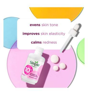 Simple Booster Serum 10% Niacinamide (Vitamin B3) 30 ML