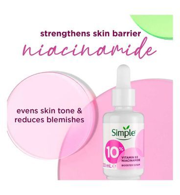 Simple Booster Serum 10% Niacinamide (Vitamin B3) 30 ML