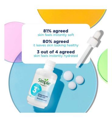 Simple Booster Serum 3% Hyaluronic Acid &amp;amp; B5 30 ML