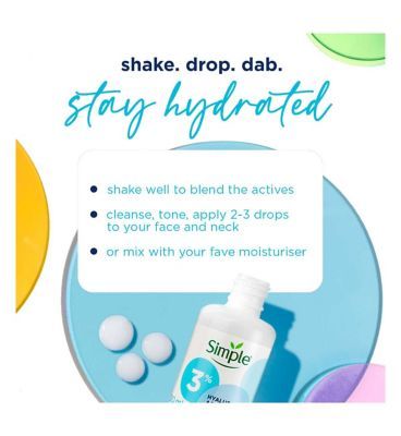 Simple Booster Serum 3% Hyaluronic Acid &amp;amp; B5 30 ML