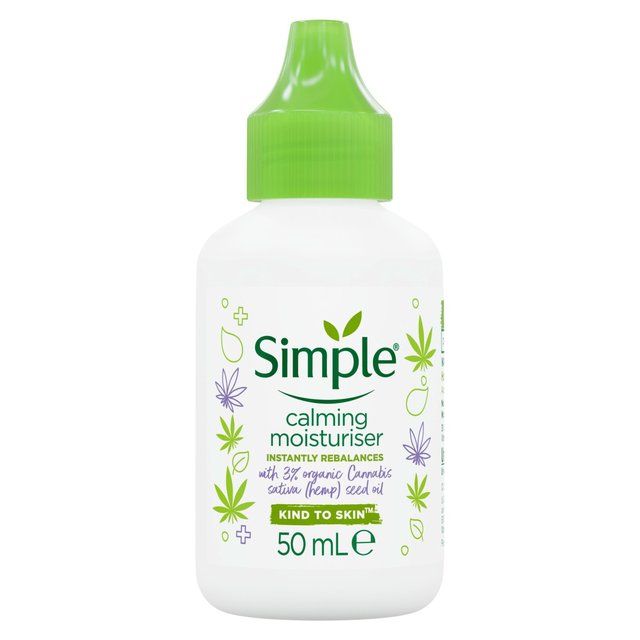 Simple Calming Hemp Moisturiser   50ml