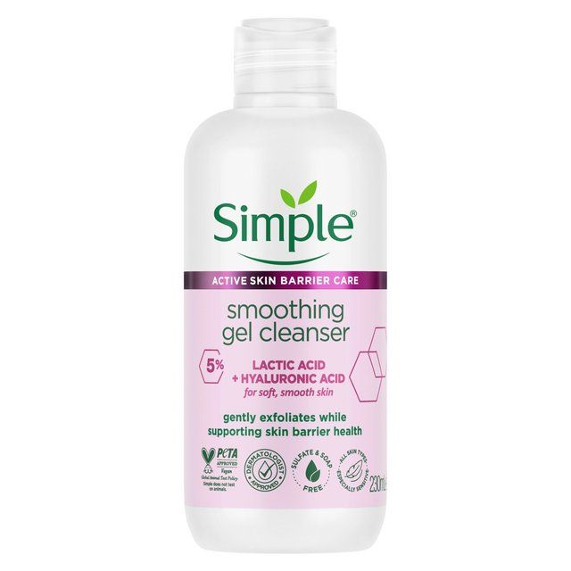 Simple Healthy Skin Barrier Smoothing Gel Cleanser   230ml