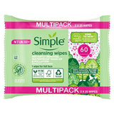 Simple Kind To Skin Cleansing Wipes Biodegradable 50 Pc