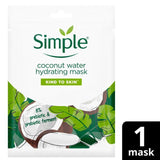 Simple Kind to Skin Coconut Water Hydrating Mask