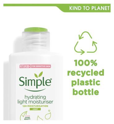 Simple Kind to Skin Hydrating Light Moisturiser 125ml