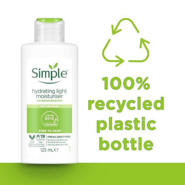 Simple Kind To Skin Hydrating Light Moisturiser   125ml