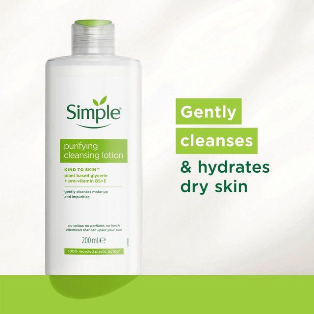 Simple Kind To Skin Purifying Cleansing Lotion   200ml