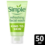 Simple Kind to Skin Refreshing Facial Wash  Gel 50ml