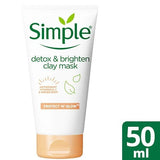 Simple Protect 'N' Glow Detox &amp;amp; Brightening Clay Mask 50ml