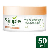 Simple Protect 'N' Glow Rest &amp;amp; Reset 72h Hydrating Gel 50ml