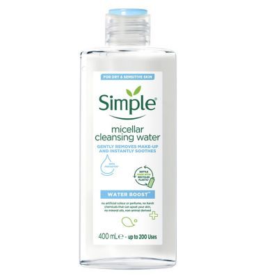 Simple Water Boost Micellar Cleansing Water Sensitive Skin 400ml