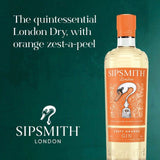 Sipsmith Zesty Orange Gin   70cl