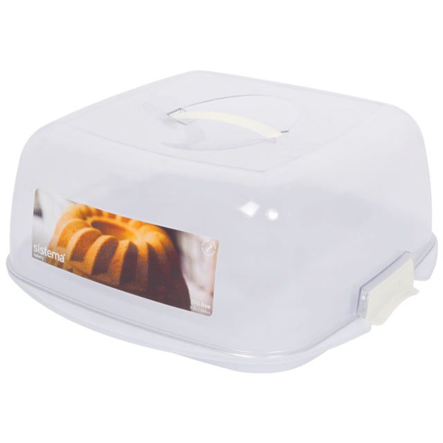 Sistema Bakery Plastic Cake &amp;amp; Muffin Box 8.8L