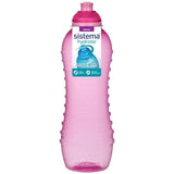 Sistema Hydrate Twist 'n' Sip Water Bottle Pink 620ml