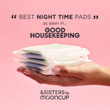 &SISTERS by Mooncup Organic Cotton Pads Mixed Day & Night   20 per pack - McGrocer