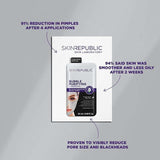 Skin Republic Biodegradable Bubble Purifying -+ Charcoal Sheet Face Mask