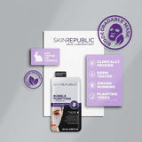Skin Republic Biodegradable Bubble Purifying -+ Charcoal Sheet Face Mask