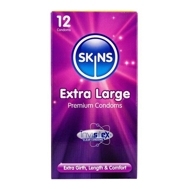 Skins Extra Large Condoms    12 per pack