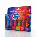 Skins Travel Lube Multipack - Fruity Tubes &amp;amp; Vital Lubes